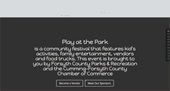 Desktop Screenshot of playatthepark.com